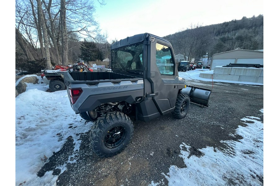 2026 Polaris RANGER XP 1000 NORTHSTAR ULTIMATE STEALTH GRAY W/ 2 YR WARRANTY, 72" SNOWDOGG PLOW