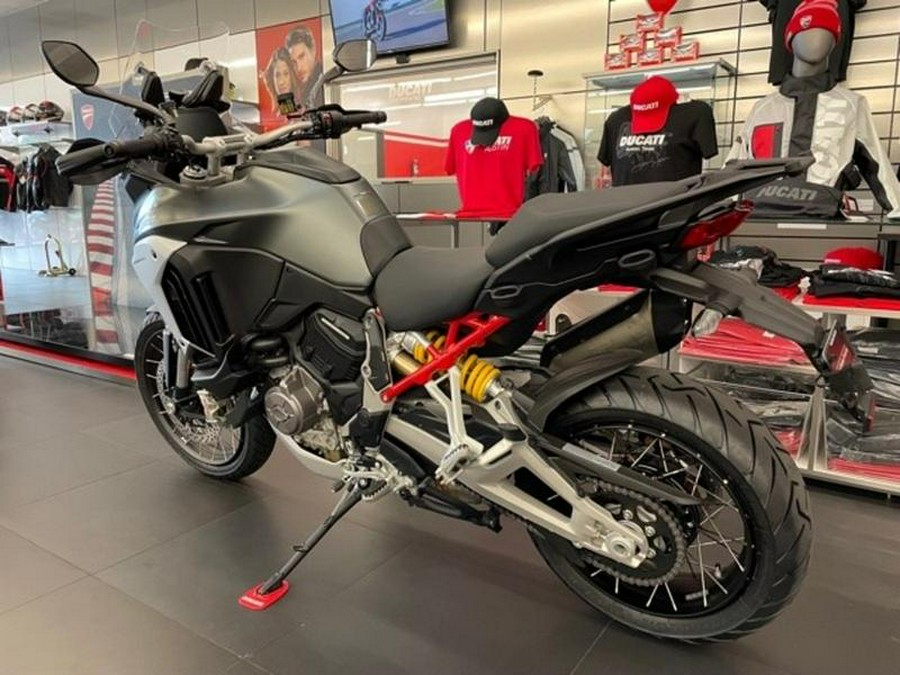 2022 Ducati Multistrada V4S Aviator Grey / Spoked Wheels