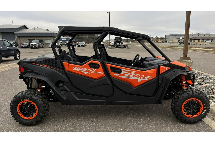 2024 CFMOTO ZFORCE 950 SPORT 4 G2 - LAVA ORANGE