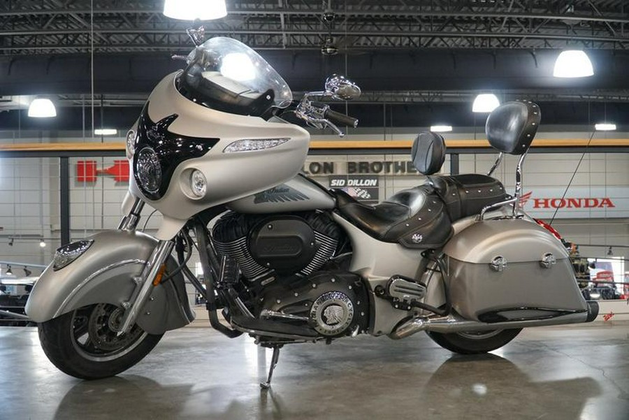 2017 Indian Motorcycle® Chieftain® Limited Silver Smoke