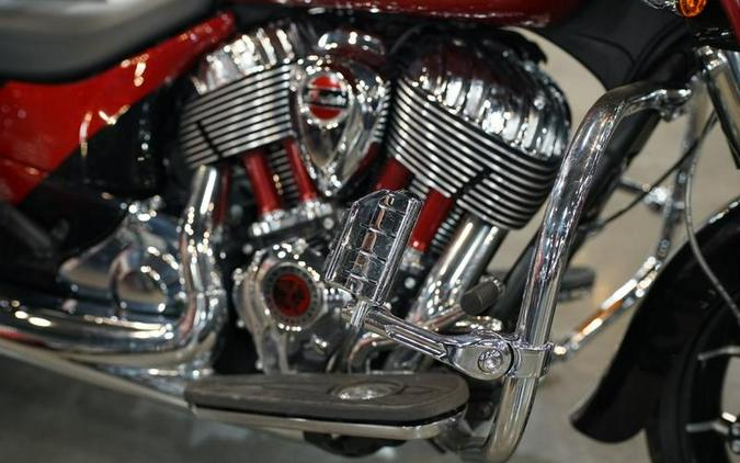 2020 Indian Motorcycle® Chieftain® Elite Thunder Black Vivid Crystal/Wildfire Red Candy