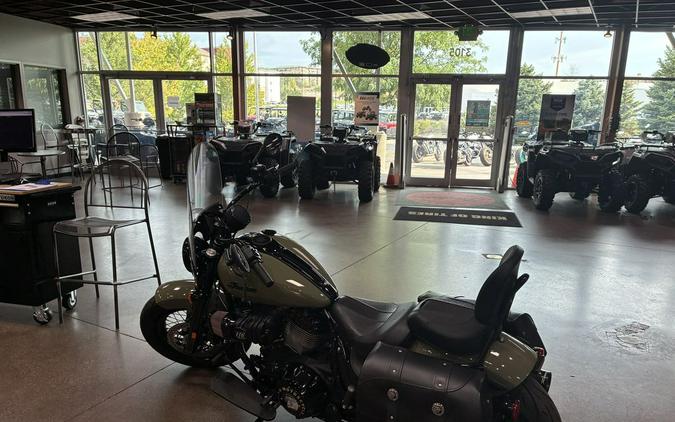 2025 Indian Motorcycle® Super Chief® Dark Horse® Moss Green