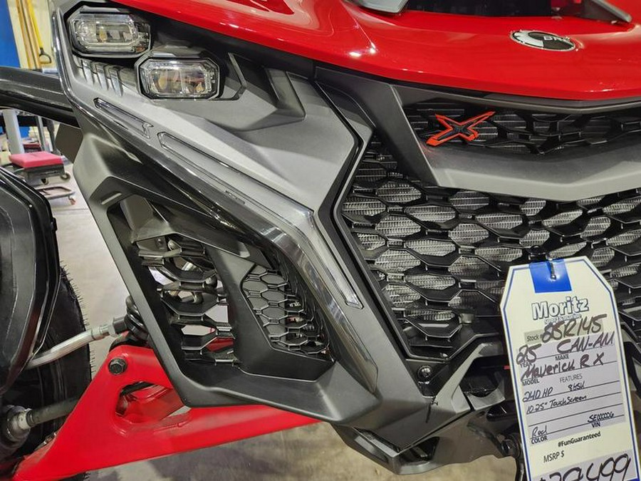 2025 Can-Am® Maverick R X Legion Red