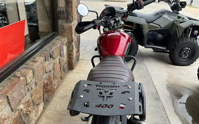 2024 Triumph Scrambler 400 X