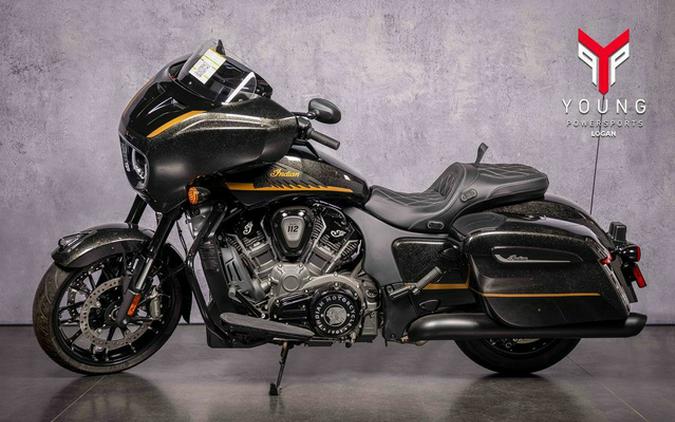 2026 Indian Chieftain PowerPlus Dark Horse 112 w/PowerBand Black Crystal w/Black Meta