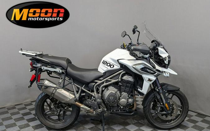 2019 Triumph Tiger 1200 XRT Crystal White