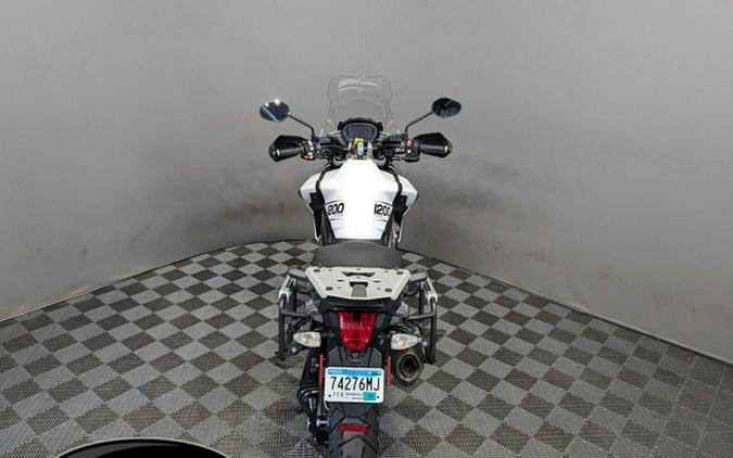 2019 Triumph Tiger 1200 XRT Crystal White