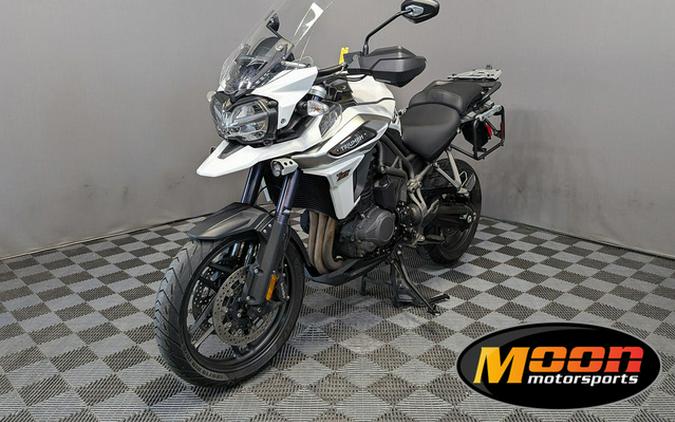 2019 Triumph Tiger 1200 XRT Crystal White