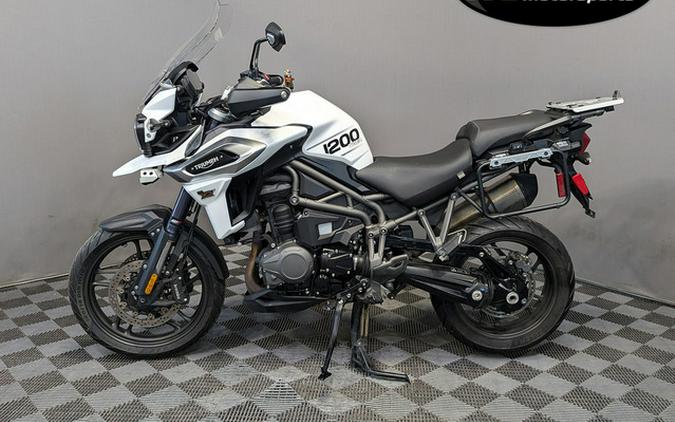 2019 Triumph Tiger 1200 XRT Crystal White