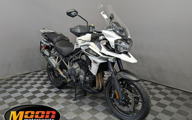 2019 Triumph Tiger 1200 XRT Crystal White