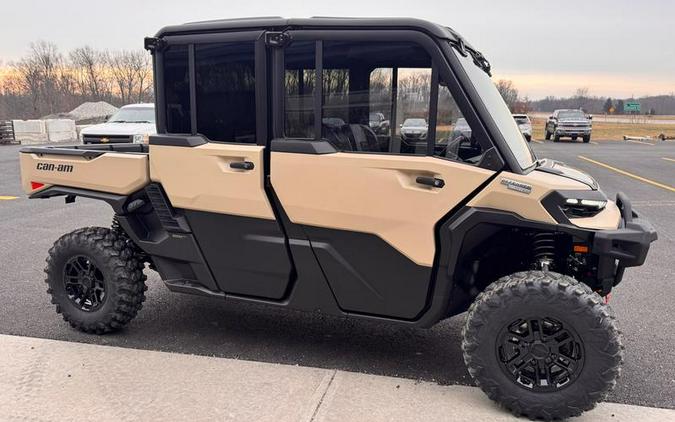 2026 Can-Am® Defender MAX Limited HD11 Desert Tan & Carbon Black