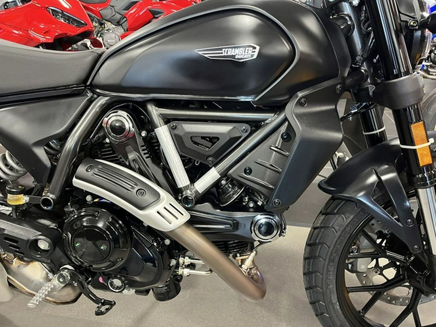 2026 Ducati Scrambler Icon Dark Matte Black