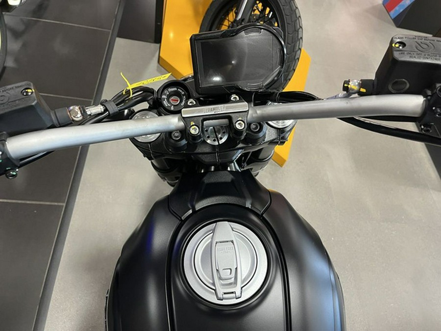2026 Ducati Scrambler Icon Dark Matte Black