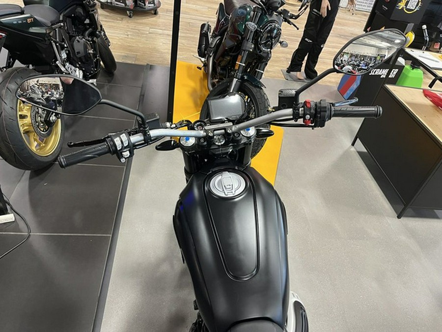 2026 Ducati Scrambler Icon Dark Matte Black