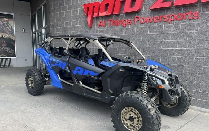 2024 Can-Am® Maverick X3 MAX X rs Turbo RR Dazzling Blue & Carbon Black