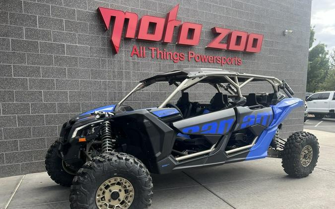 2024 Can-Am® Maverick X3 MAX X rs Turbo RR Dazzling Blue & Carbon Black