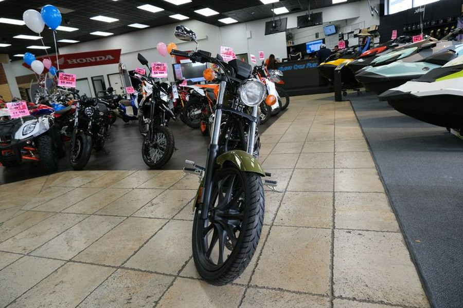 New 2024 HONDA FURY ABS ADVENTURE GREEN