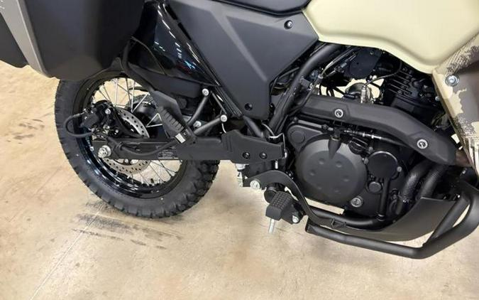 2026 Kawasaki KLR®650 Adventure ABS Cypher Camo Beige