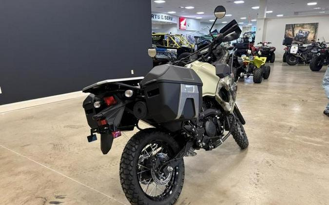 2026 Kawasaki KLR®650 Adventure ABS Cypher Camo Beige