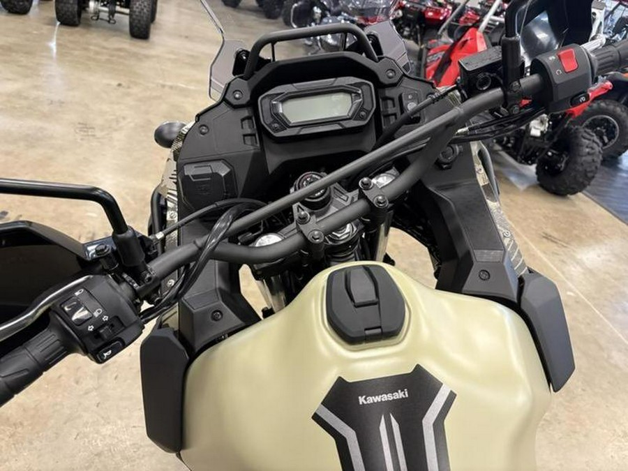 2026 Kawasaki KLR®650 Adventure ABS Cypher Camo Beige