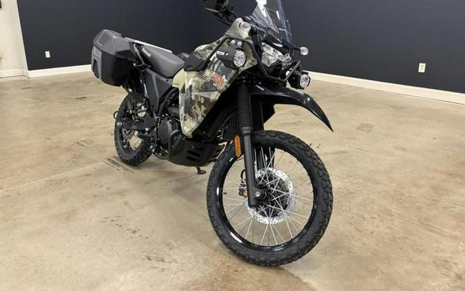 2026 Kawasaki KLR®650 Adventure ABS Cypher Camo Beige