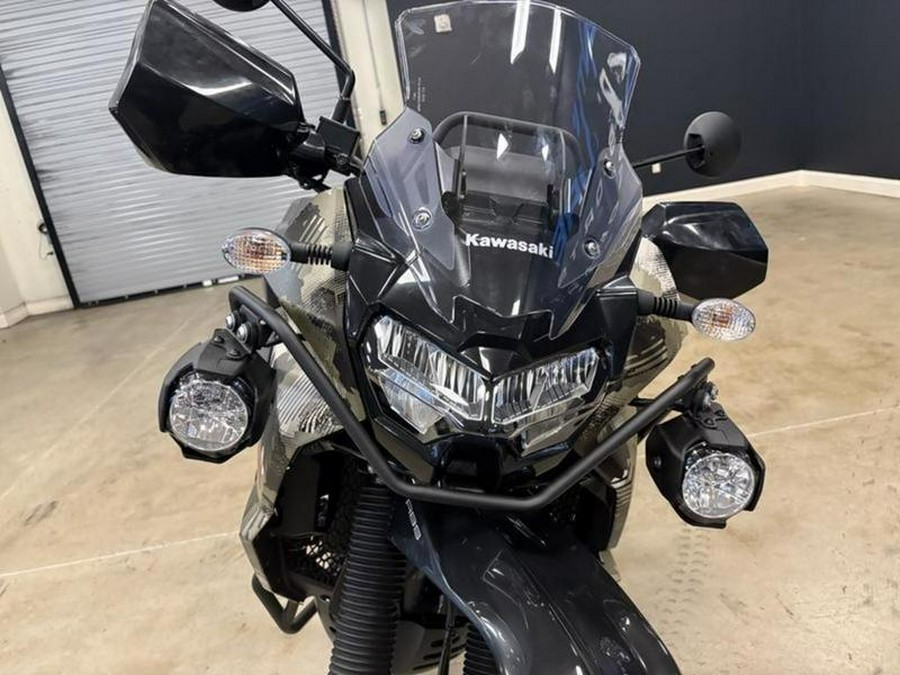 2026 Kawasaki KLR®650 Adventure ABS Cypher Camo Beige