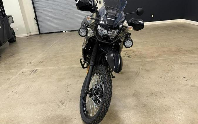 2026 Kawasaki KLR®650 Adventure ABS Cypher Camo Beige