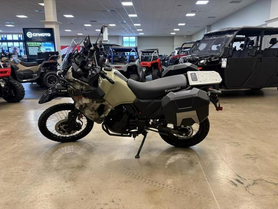 2026 Kawasaki KLR®650 Adventure ABS Cypher Camo Beige