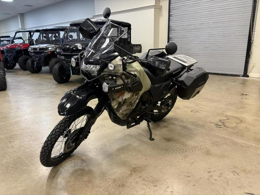 2026 Kawasaki KLR®650 Adventure ABS Cypher Camo Beige