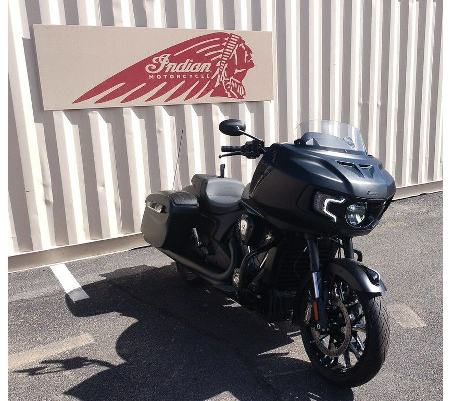 2026 Indian Motorcycle® Challenger® Dark Horse® 112 w/PowerBand Audio Black Smoke