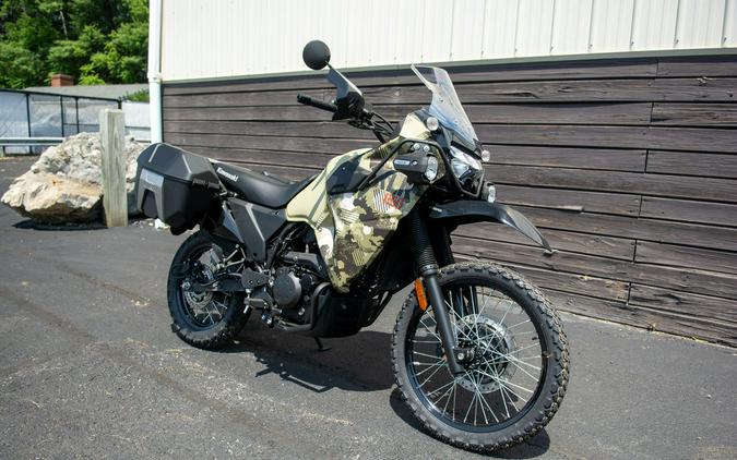 2026 Kawasaki KLR®650 Adventure ABS Cypher Camo Beige