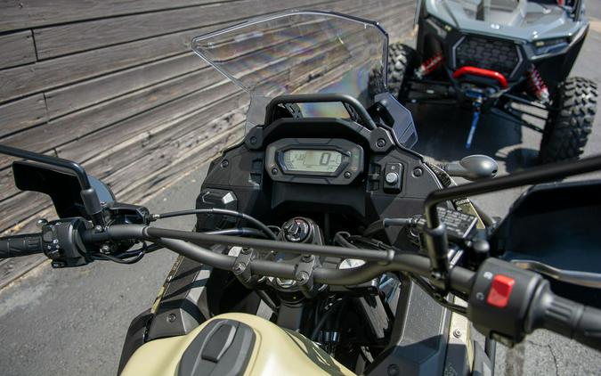 2026 Kawasaki KLR®650 Adventure ABS Cypher Camo Beige