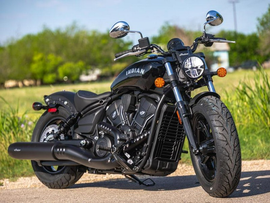 2025 Indian Motorcycle® Scout® Sixty Bobber Black Metallic