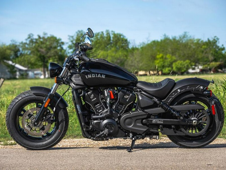 2025 Indian Motorcycle® Scout® Sixty Bobber Black Metallic