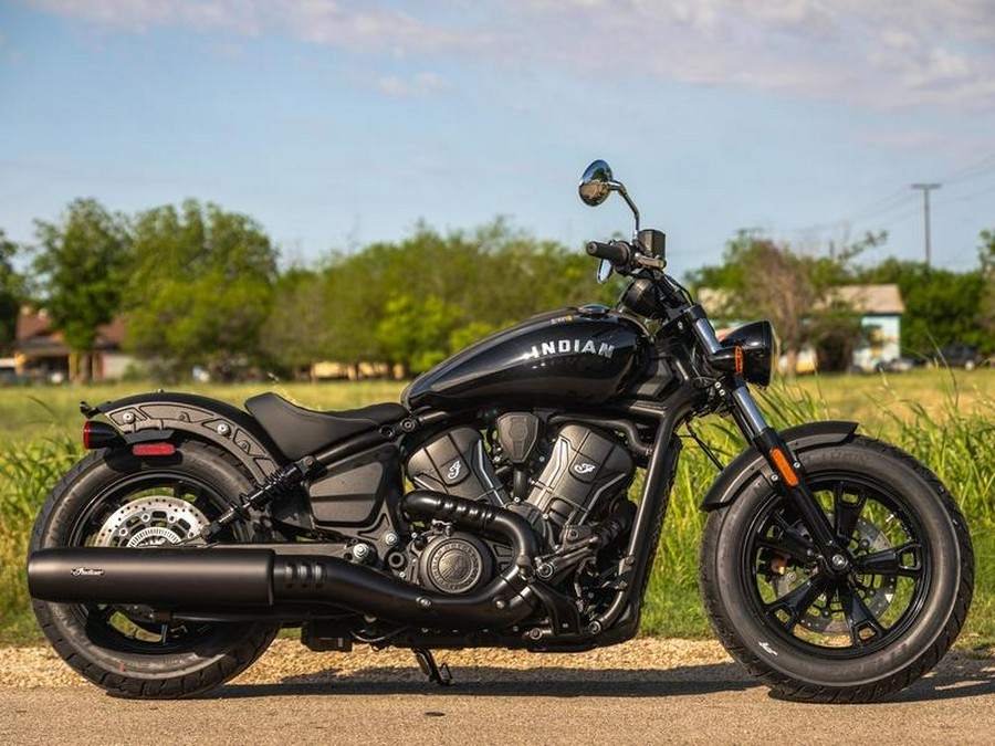 2025 Indian Motorcycle® Scout® Sixty Bobber Black Metallic