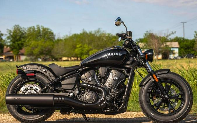 2025 Indian Motorcycle® Scout® Sixty Bobber Black Metallic