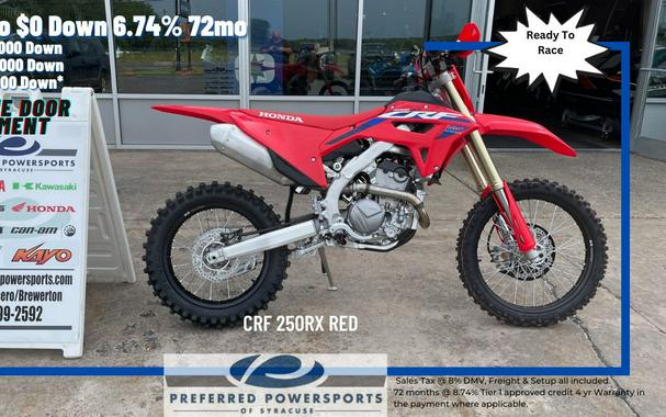 2024 Honda CRF 250RX Red