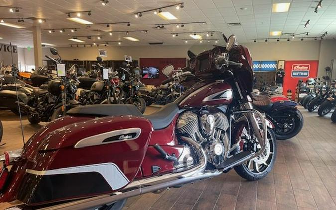 2024 Indian Motorcycle® Chieftain® Limited Maroon Metallic/Graphics