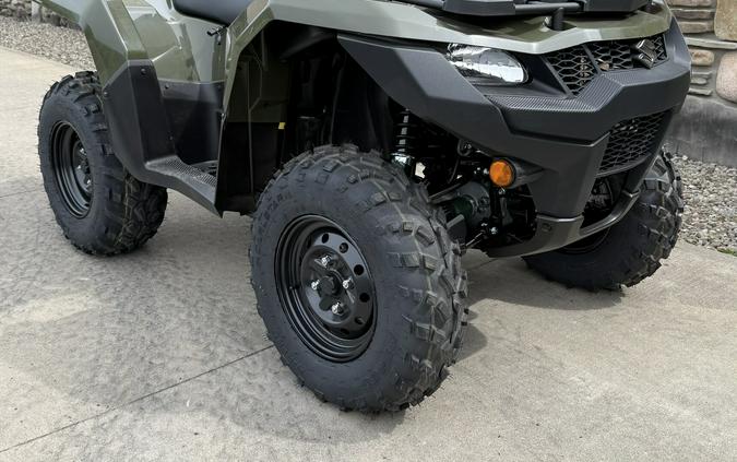2025 Suzuki KingQuad 500AXi Power Steering Terra Green