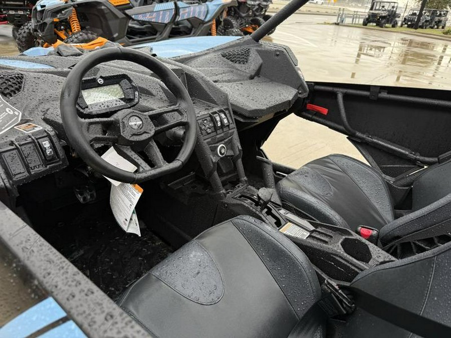 2026 Can-Am® Maverick X3 MAX RS Turbo Scandi Blue & Orange Crush