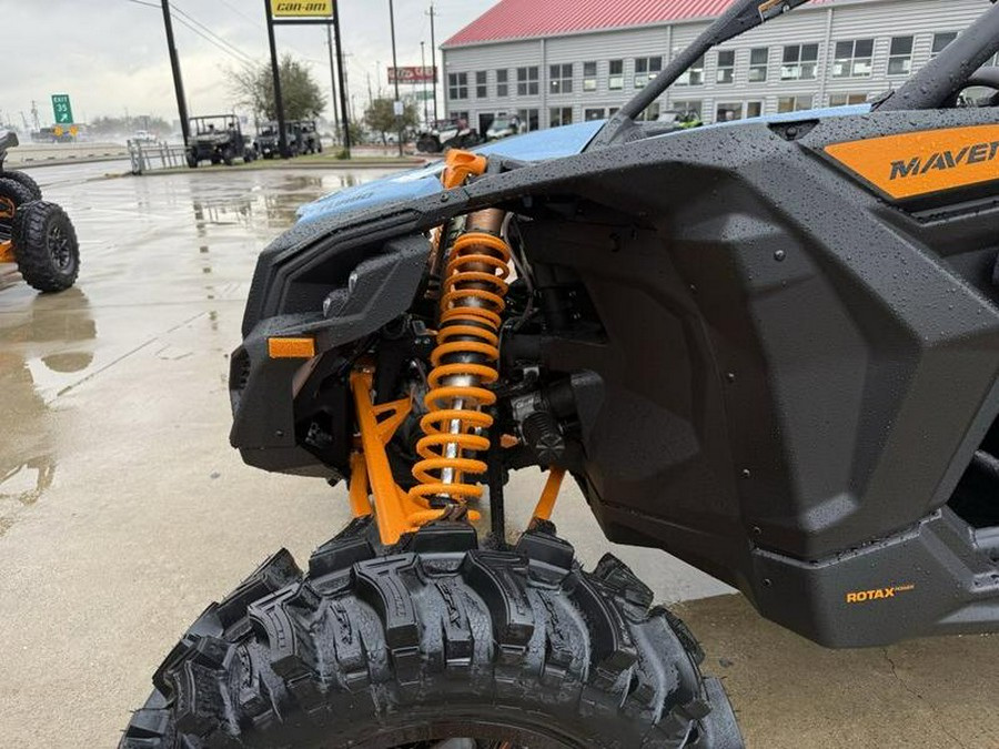 2026 Can-Am® Maverick X3 MAX RS Turbo Scandi Blue & Orange Crush