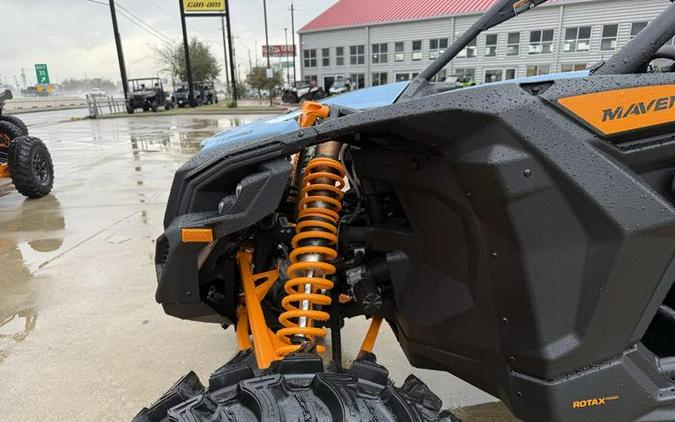 2026 Can-Am® Maverick X3 MAX RS Turbo Scandi Blue & Orange Crush