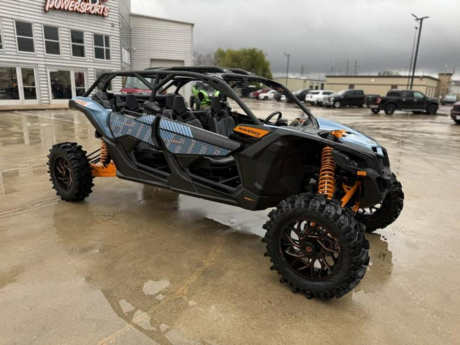 2026 Can-Am® Maverick X3 MAX RS Turbo Scandi Blue & Orange Crush