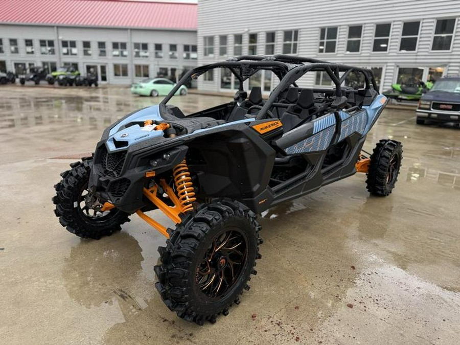 2026 Can-Am® Maverick X3 MAX RS Turbo Scandi Blue & Orange Crush