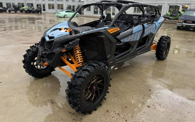 2026 Can-Am® Maverick X3 MAX RS Turbo Scandi Blue & Orange Crush