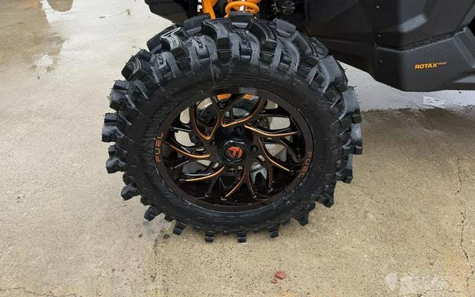 2026 Can-Am® Maverick X3 MAX RS Turbo Scandi Blue & Orange Crush