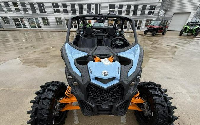 2026 Can-Am® Maverick X3 MAX RS Turbo Scandi Blue & Orange Crush