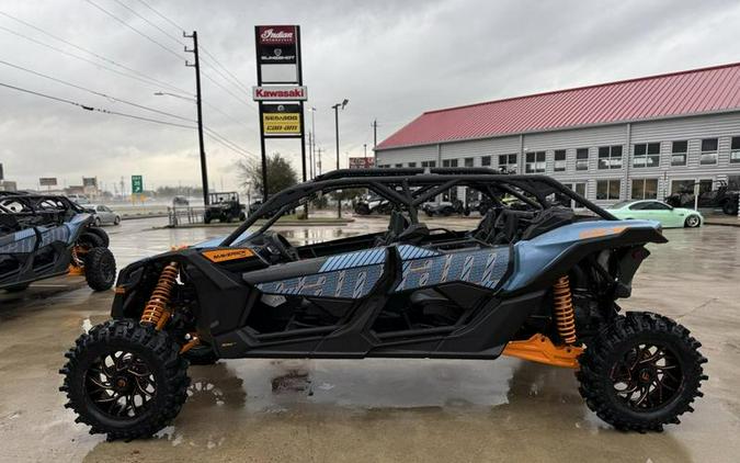 2026 Can-Am® Maverick X3 MAX RS Turbo Scandi Blue & Orange Crush