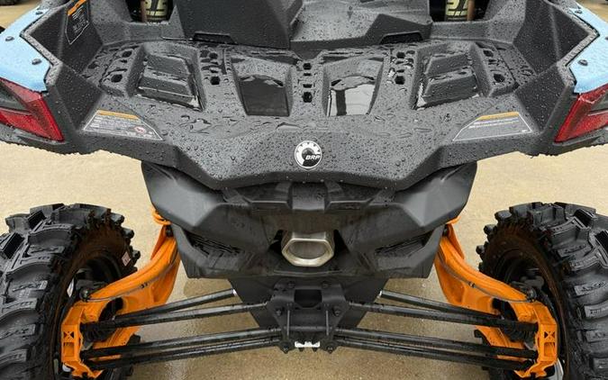 2026 Can-Am® Maverick X3 MAX RS Turbo Scandi Blue & Orange Crush