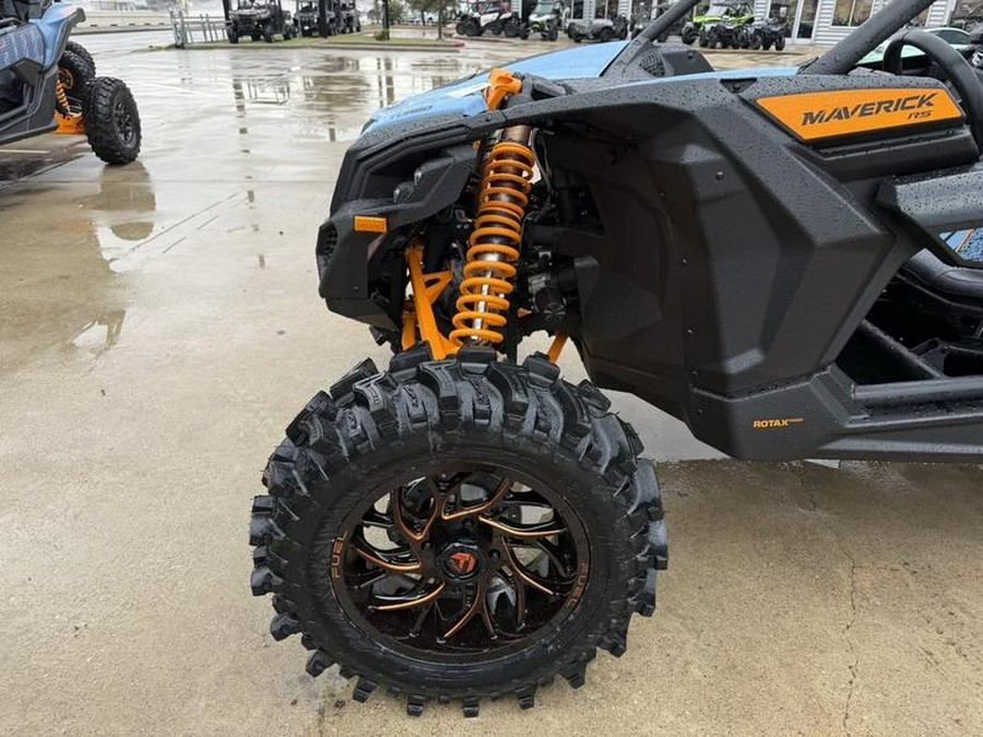 2026 Can-Am® Maverick X3 MAX RS Turbo Scandi Blue & Orange Crush